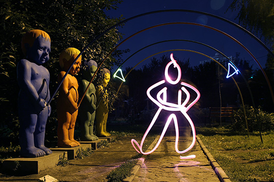 Кадр с анимационного воркшопа в Киеве